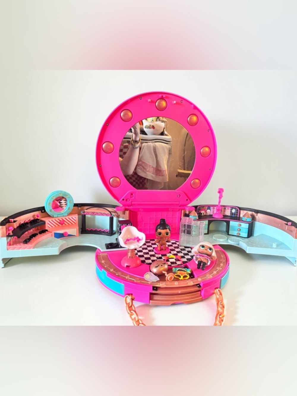 LOL Surprise Glamper Salon Playset Doll House with Accessories Gift
